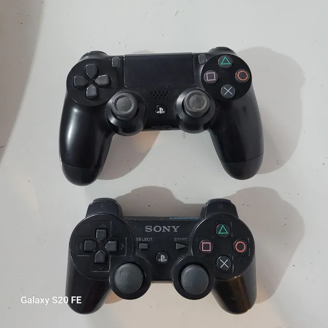 Controle do PlayStation 3 não vai funcionar no PS4