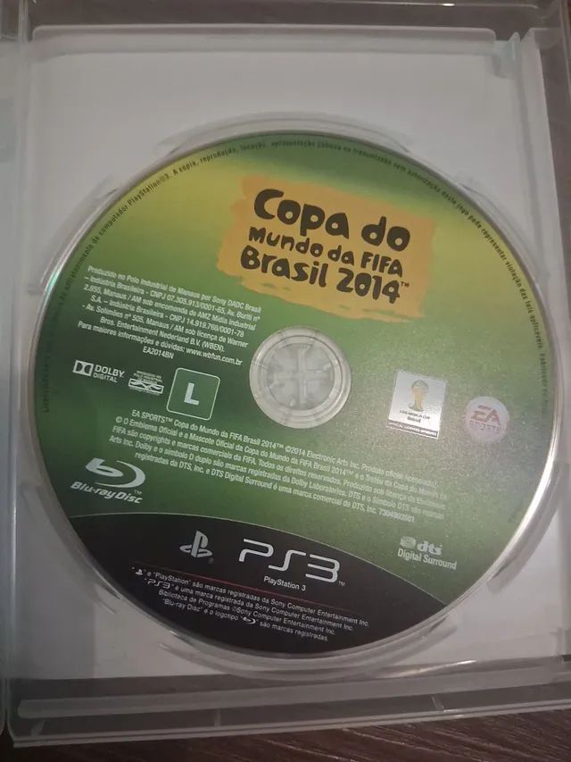 Jogo Copa do Mundo da Fifa Brasil 2014 PlayStation 3 EA em