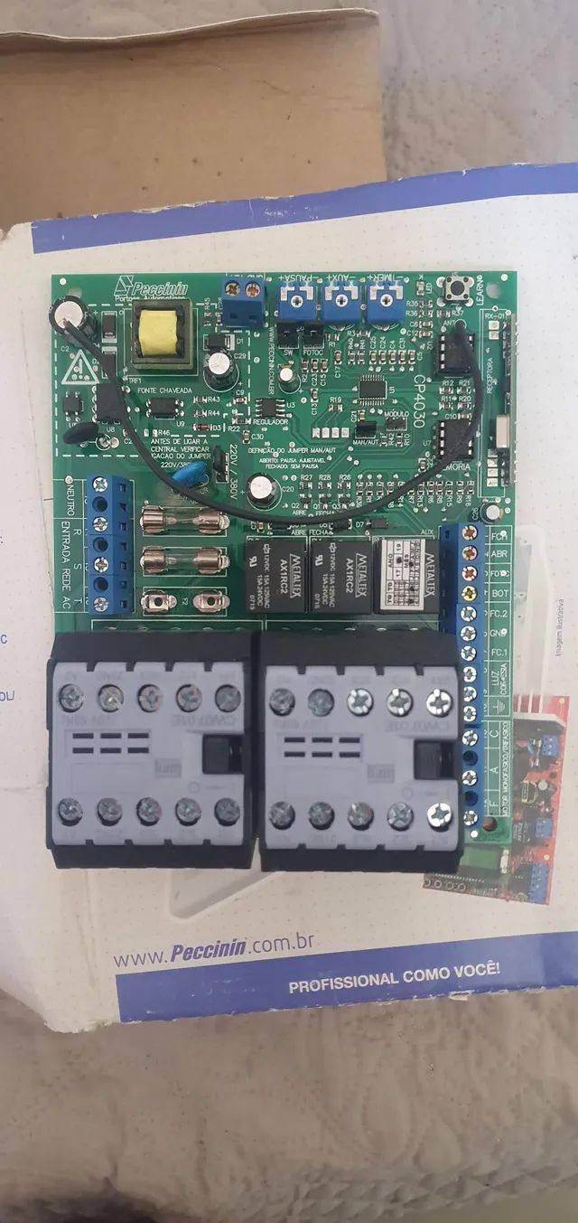 Peccinin CP-4030 placa para motor portão - Foto 2