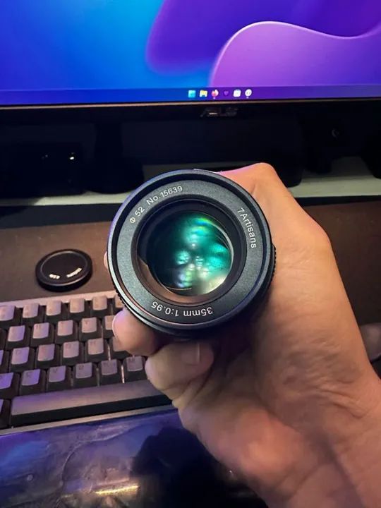 Lente 7artisans 35mm f0.95 Sony APS-C - Foto 2