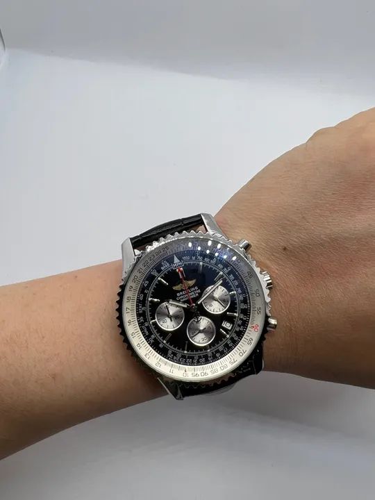 Relogio Breitling Navitimer Preto - Foto 5