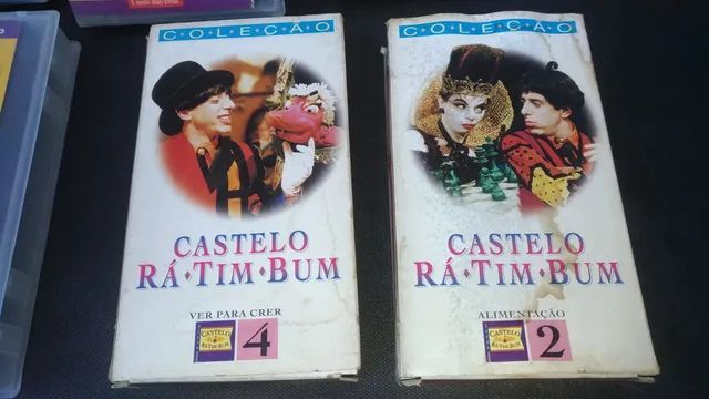 Castelo Rá Tim Bum fitas VHS vídeo, capas e fitas em bom estado, envio qualquer local. - Foto 3