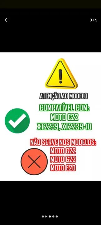 Frontal Motorola E22  - Foto 2