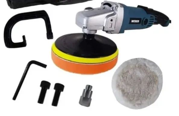 Politriz 7 Pol. 1400w Wesco Ws 4509k 220v - Foto 3