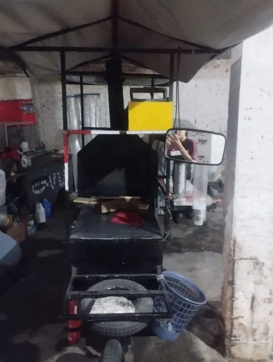 Carrinho de churrasco completo para venda - Foto 4