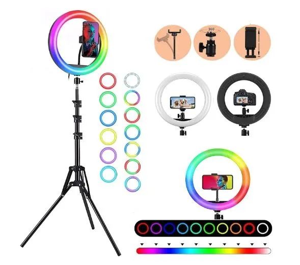 Ring Light Rgb Led Mj26 - Foto 4