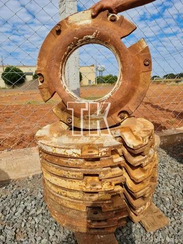 cod831-Peso Traseiro para Trator Linha Ford 6600 ao 7630 - TK Tratores Nova Andradina MS - Foto 4