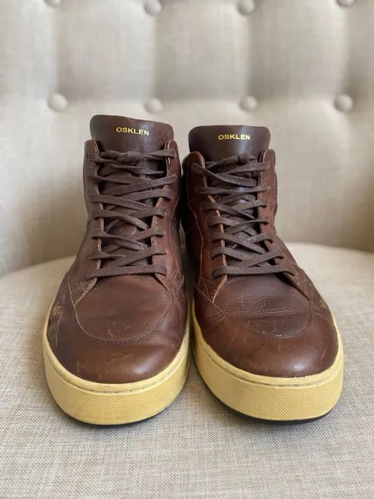 Tênis Osklen Marrom 41 - Foto 3
