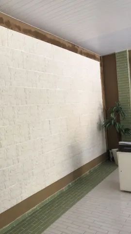 Revestimento Cimentício Lajota Medieval 56x28 Branco  - Foto 5