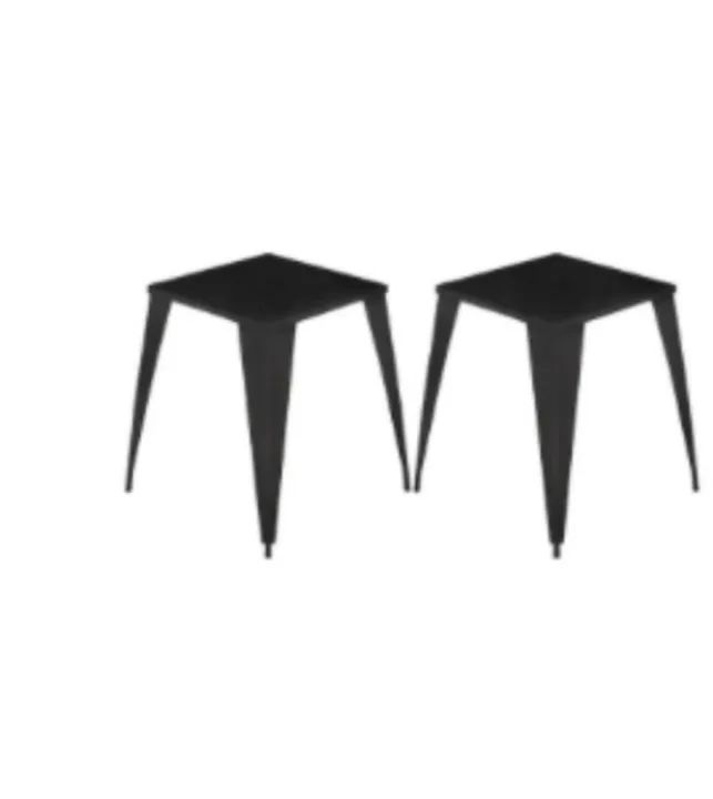 Mesa industrial preta