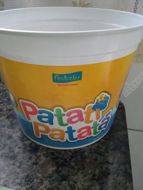 Pote de pipoca Parati Patatá. - Foto 2