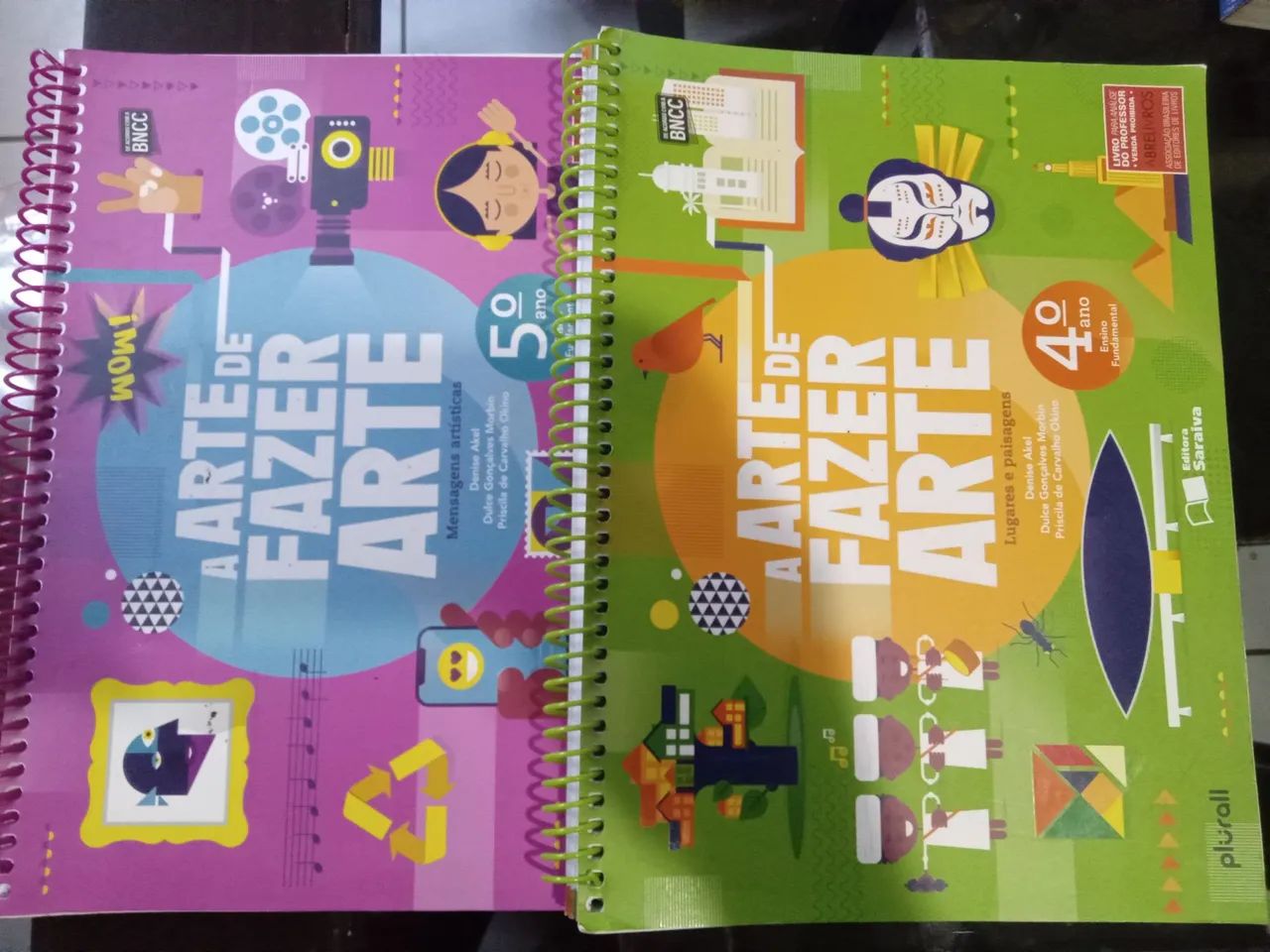 Dois livros didáticos A arte de fazer Arte 4° e 5° ano do ens. Fundamental - Foto 3