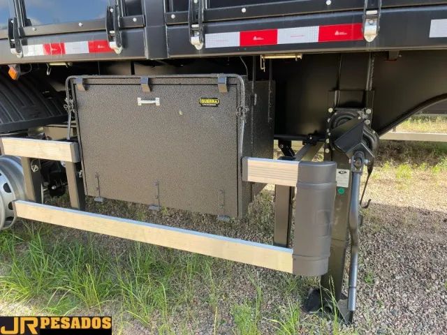 carreta graneleira 14 metros ls 4 eixos guerra zero km ano 24/24 sem pneus - Foto 8