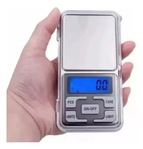 Mini Balança Digital Alta Precisão Escala 0.1 Gr Até 500 Gr