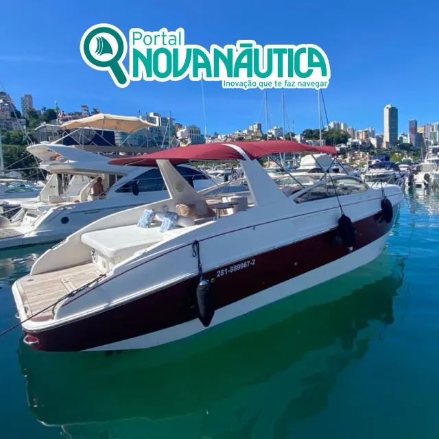 Lancha Real 35,5 pés 2012 (Ñ Azimut, Real, Phantom, Coral, Focker, Nx, Fs, Ventura)