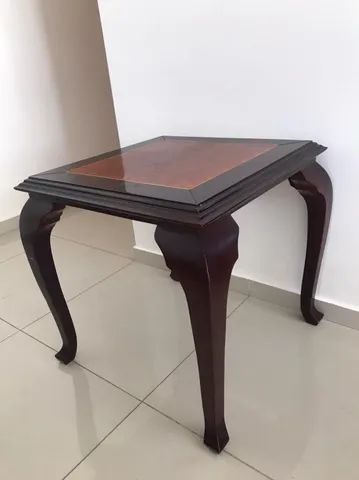 Mesa de Apoio em madeira e Marchetaria - Foto 4