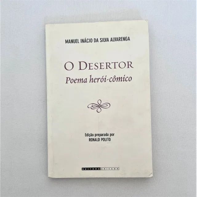(Aceito cartão) Livro O Desertor - Poema Herói-Cômico de Manuel Inácio da Silva Alvarenga - Foto 6