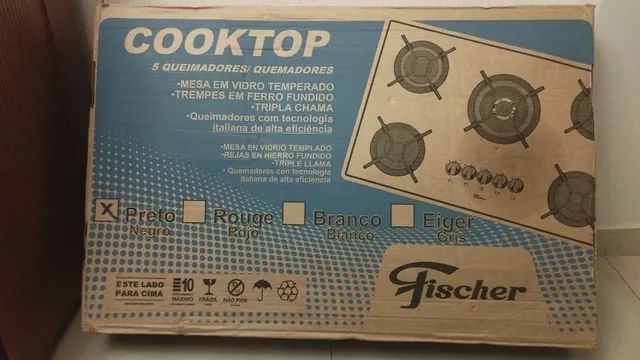 Vendo Cooktop Fischer infinity tripla chama