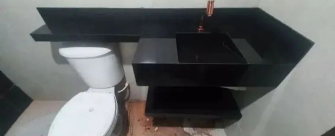 Pia Esculpida em Porcelanato sob medida  - Foto 3