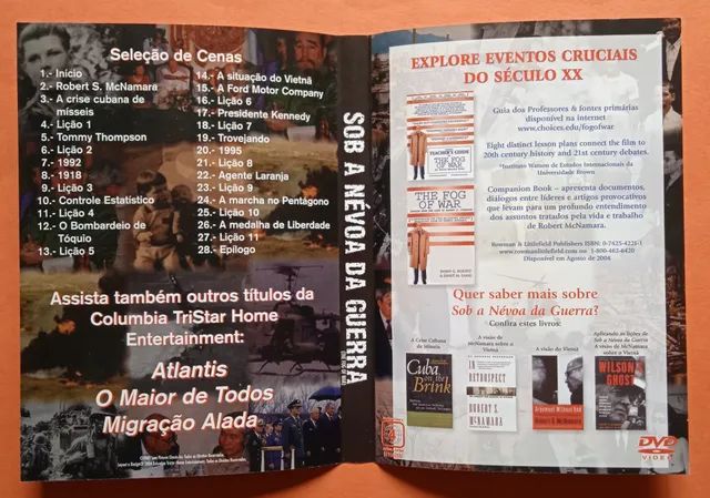 Dvd Sob a Névoa da Guerra  - Foto 4