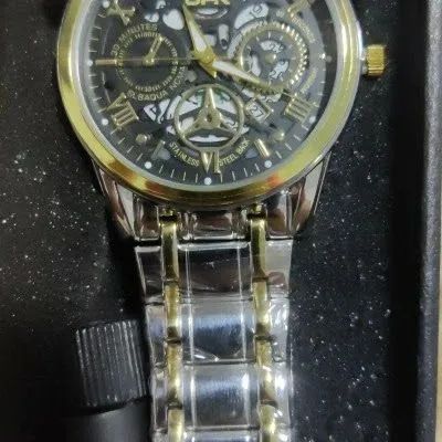 Relógio Masculino Elegante Com Movimento De Quartzo, Presente Ideal. - Foto 3
