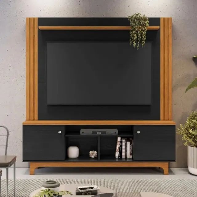 Home Theater Rack e Painel P/TVs Até 65 Polegadas 1.50M. Produtos Novos Direto de Fábrica. - Foto 2