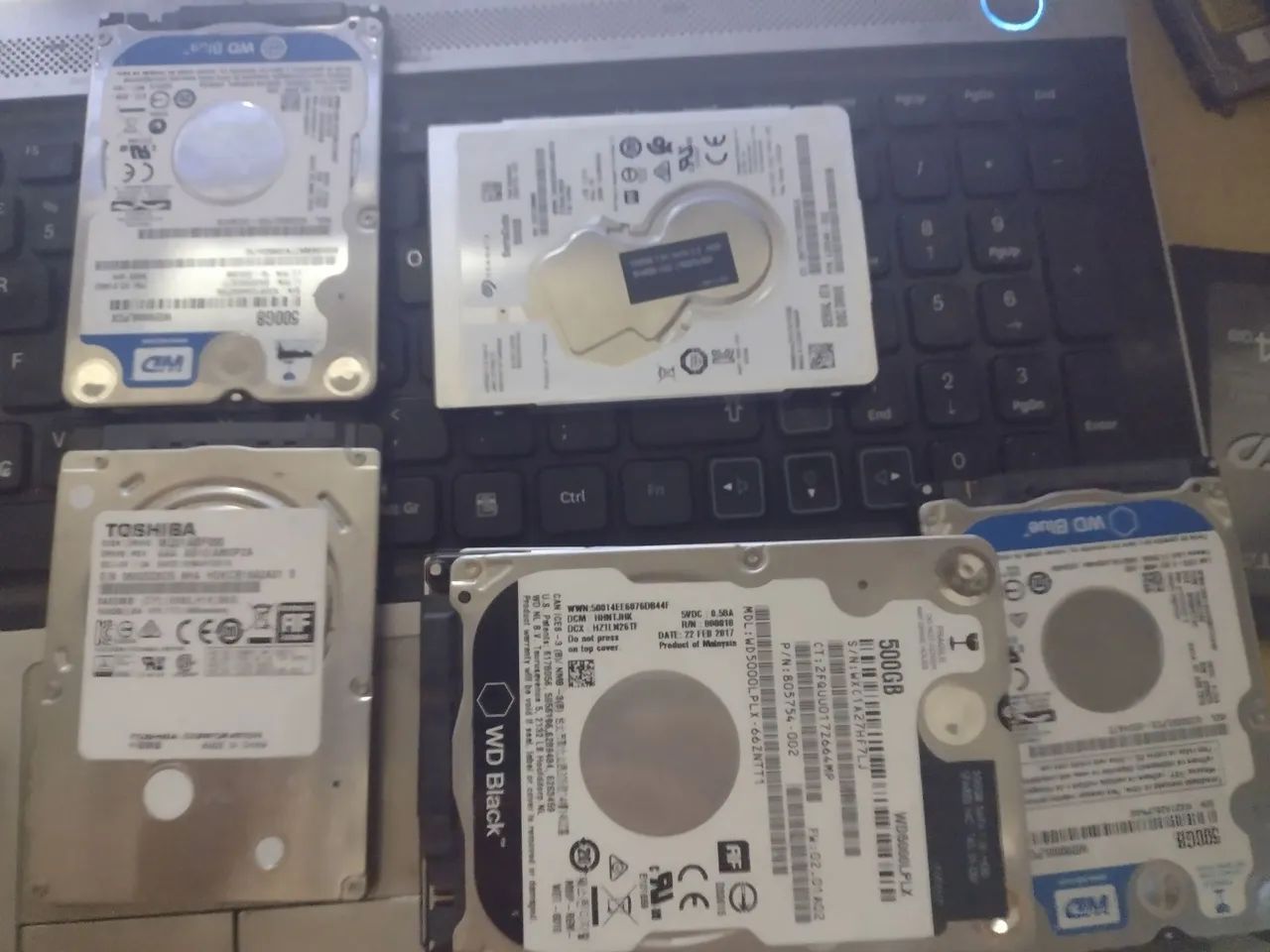 HD de 500 gigas 100% testado mas case nova na caixa 