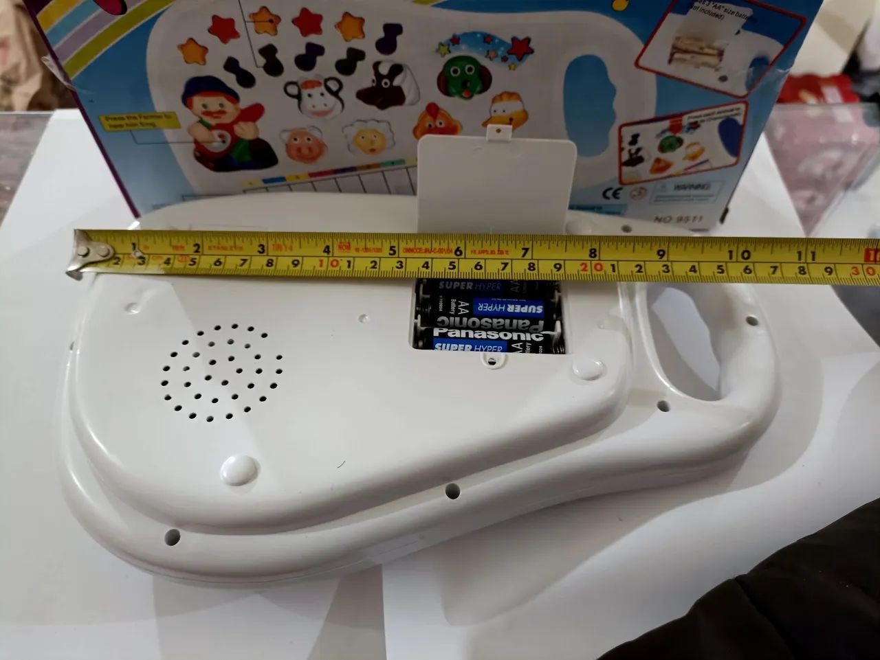 R$45 piano musical brinquedo musical eletronico a pilhas iaiao novo  - Foto 4