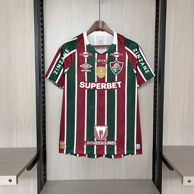Camisa Fluminense Com Patrocínio e Patch I 2024