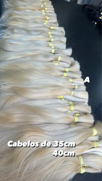Cabelo Humano Virgem - 100g