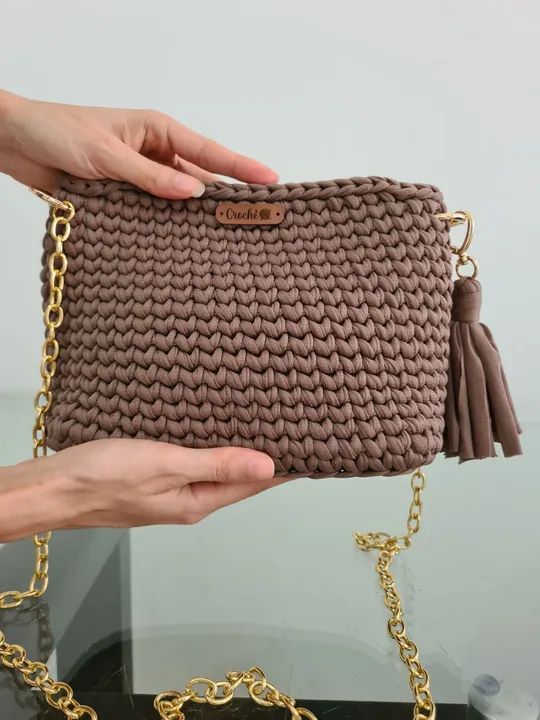 Bolsa de Crochê NOVA