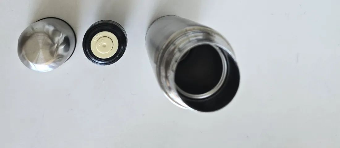 Garrafa Térmica Inox 500ml Para Água Café Chá Com Click Top - Foto 5