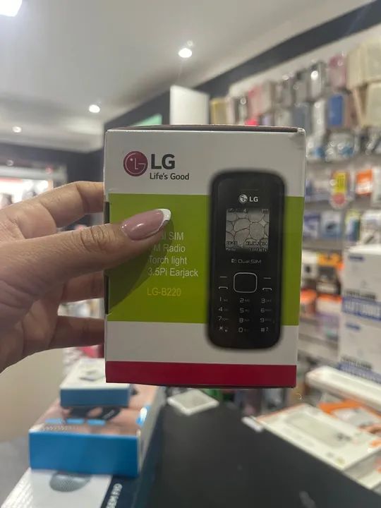 Celular LG original dual chip com garantia rádio 