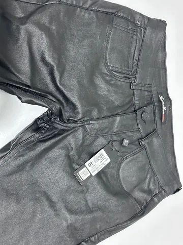 Calça couro ecólogo NOVA n. 40 - Foto 3