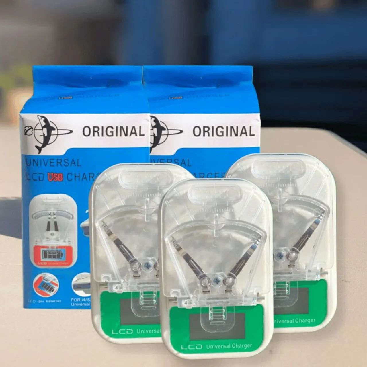 Carregador Universal LCD para Celular