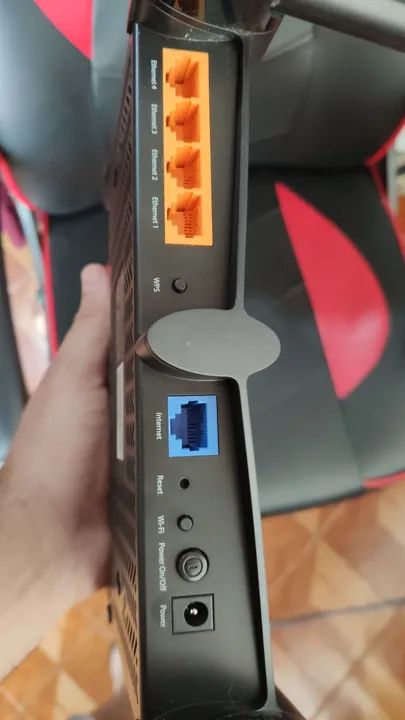 Roteador tp-link 300mbs quebra parede - Foto 3