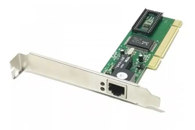 Placa De Rede Pci 10/100 Mbps Realtek Rtl8139/d 32 Bits - Foto 2