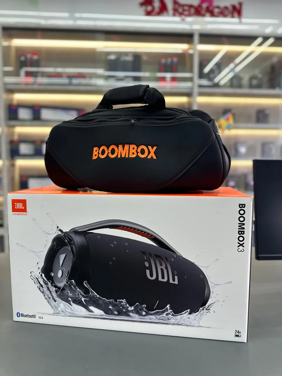 Boombox 3 JBL (Com Bolsa de brinde)