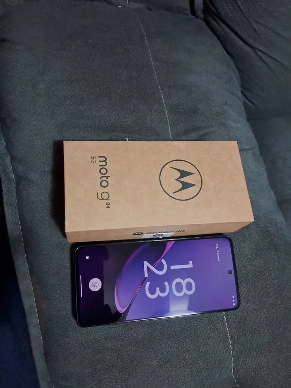 Smartphone Moto G84 5G 8GB RAM Boost* 256GB Grafite - Foto 4