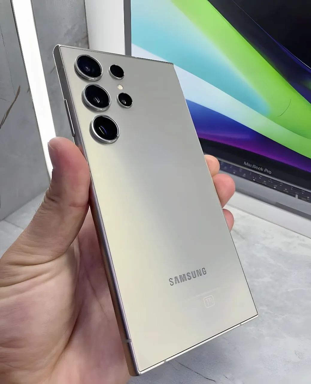 SAMSUNG GALAXY S24 ULTRA GOLD TITANIUM 5G 