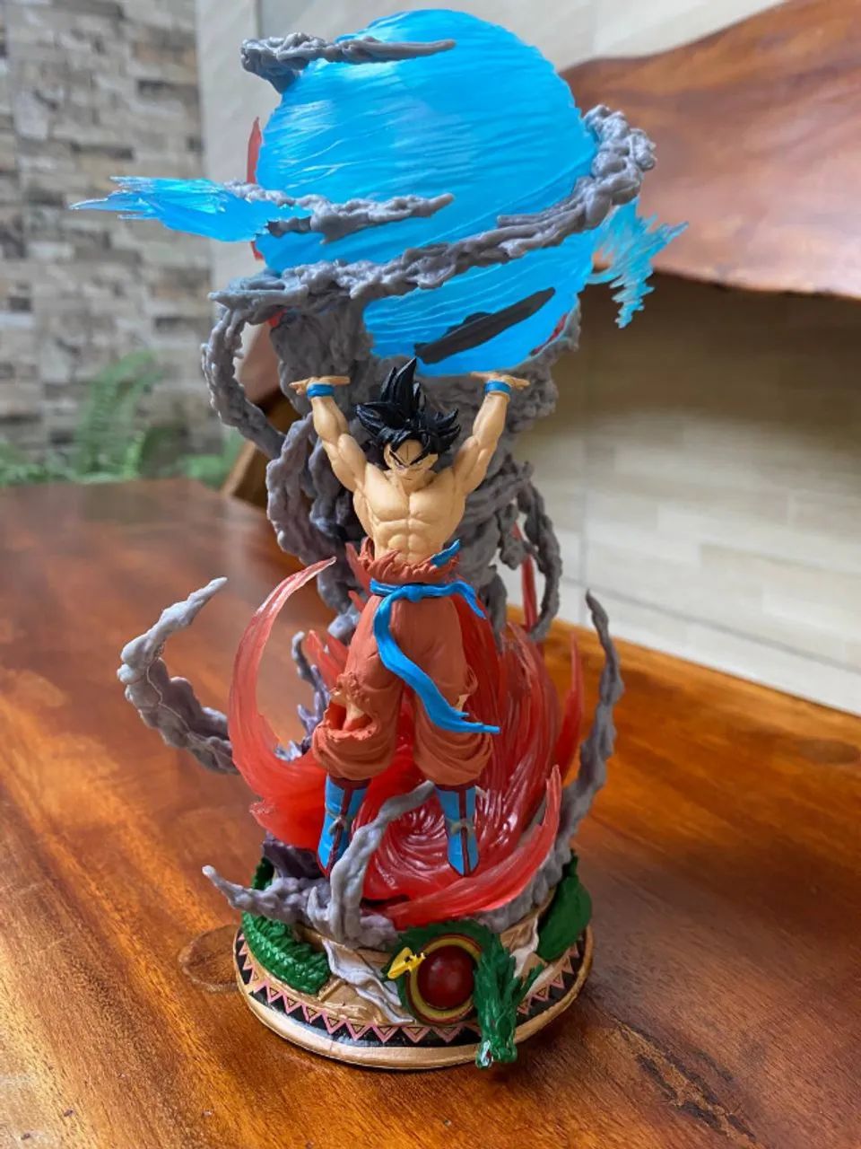 Action Figure Dragon Ball - Goku Genki Dama Com Led - Foto 3