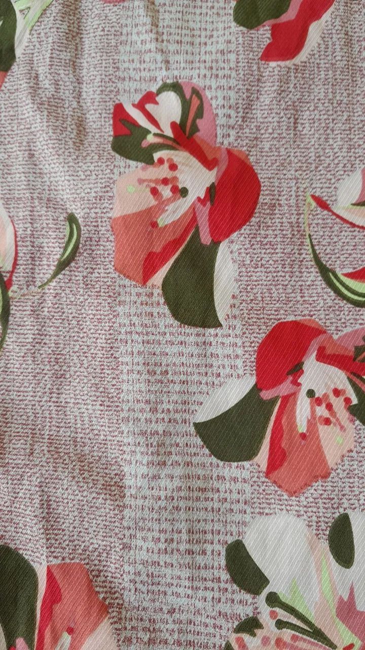 Saia Midi Floral Elegante - Foto 3