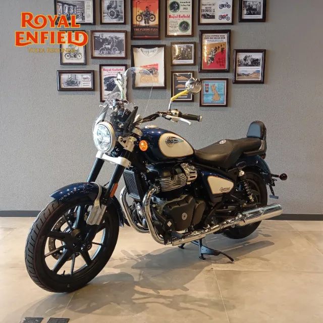 Royal Enfield Super Meteor 650 Celestial Blue - Davi Cruz - Foto 3