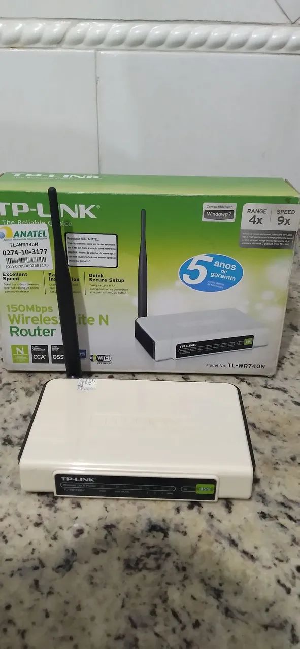 Roteador Wireless TP-Link TL-WR740N 150Mbps - Foto 2