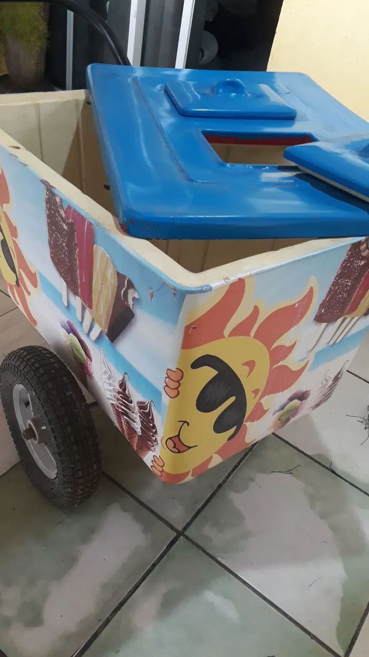 CARRO GRANDE PARA SORVETE OU PICOLÉ  - Foto 5