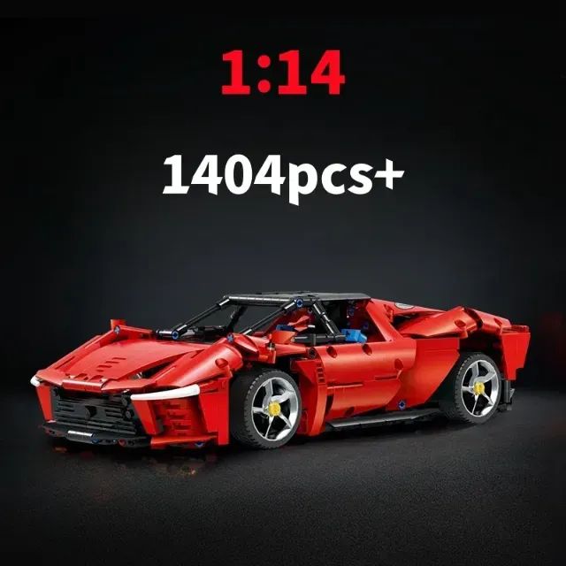 Tipo Lego Ferrari SP3 1:14 1404pcs