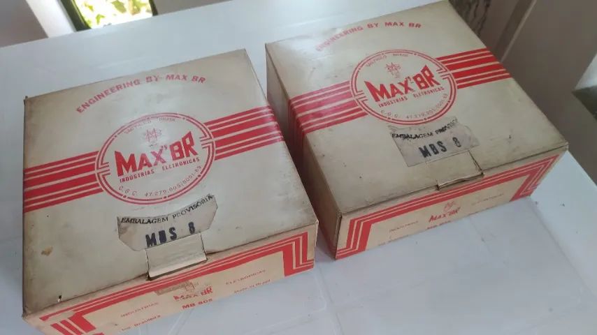 Alto Falantes Max BR Raros com cone aveludado 8" 4ohm/50w  - Foto 3