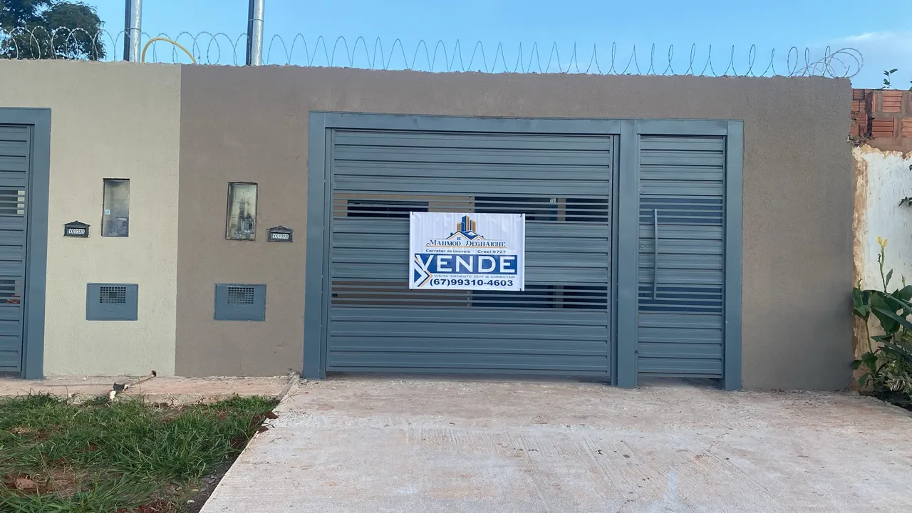 Vendo casa nova, no bairro noroeste, valor 280 mil
