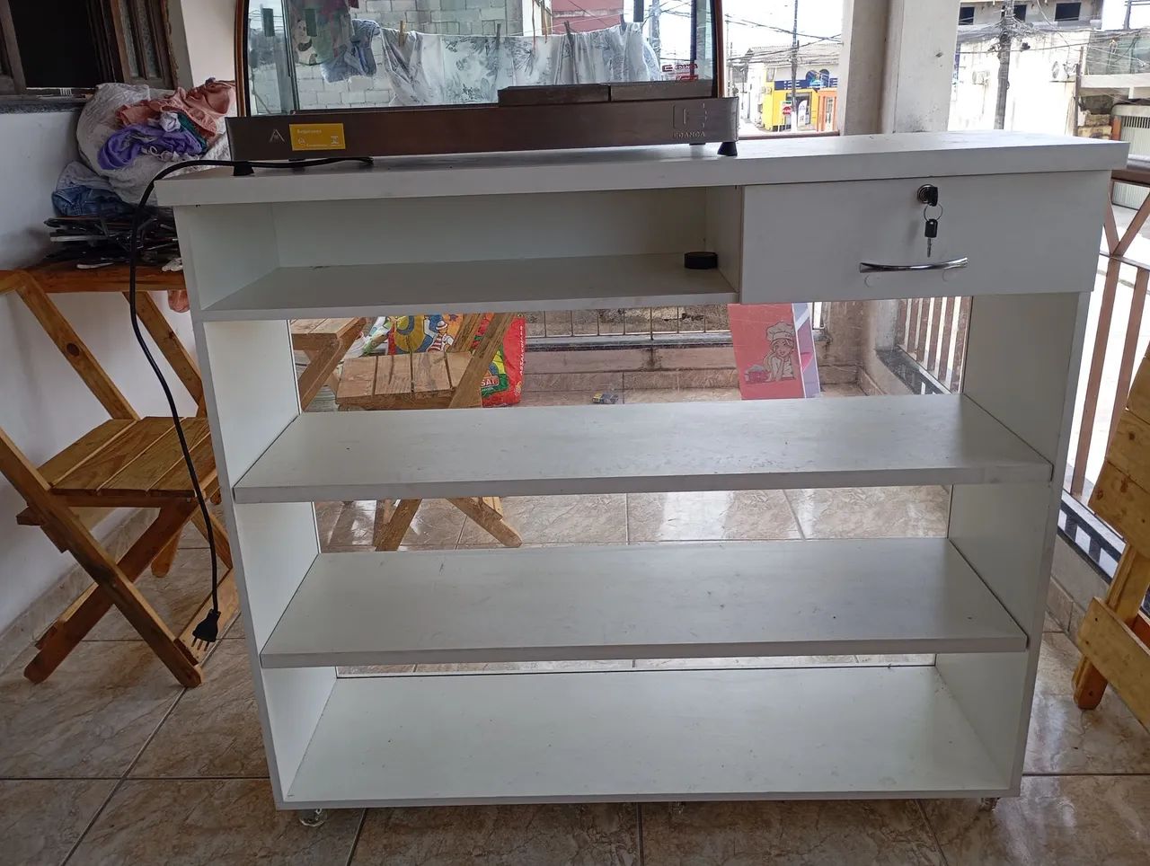 Balcão expositor 