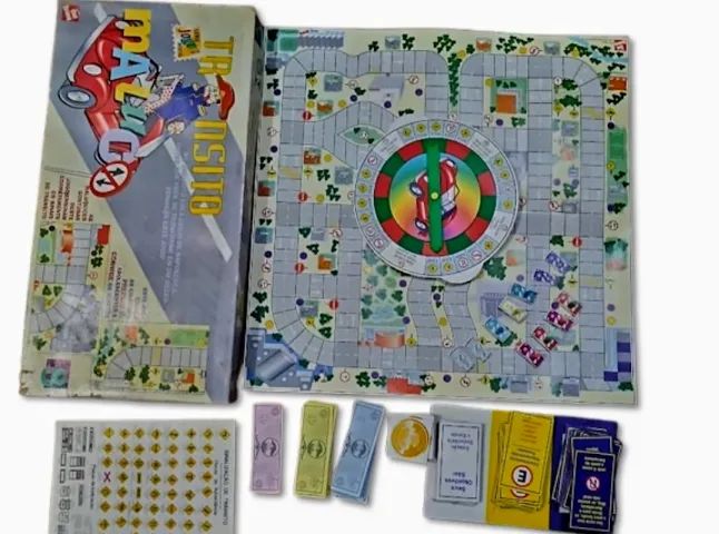 Antigo Jogo de Tabuleiro Transito Crazy Anos 90 Completo - Foto 3